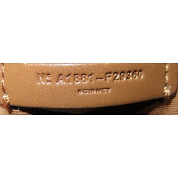 Coach 2018 X Disney Minnie Mouse Yellow Leather Kisslock Wristlet Limited Editio - Picture 8 of 12